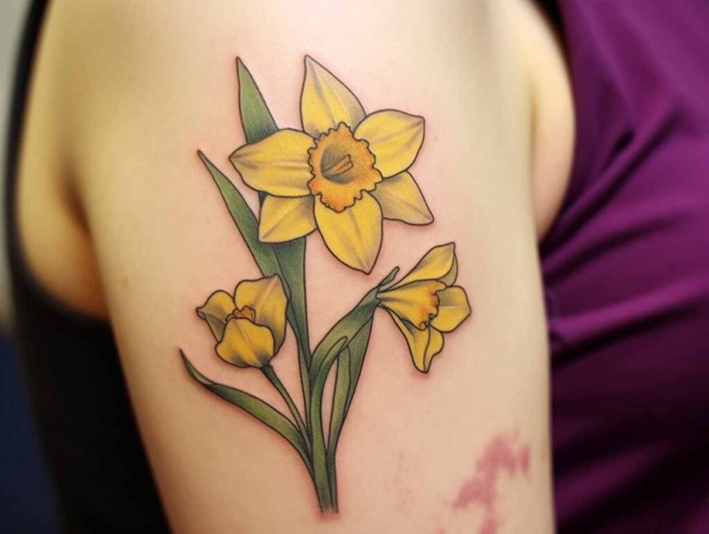 Beebalm flower, tiny tattoo style on Craiyon